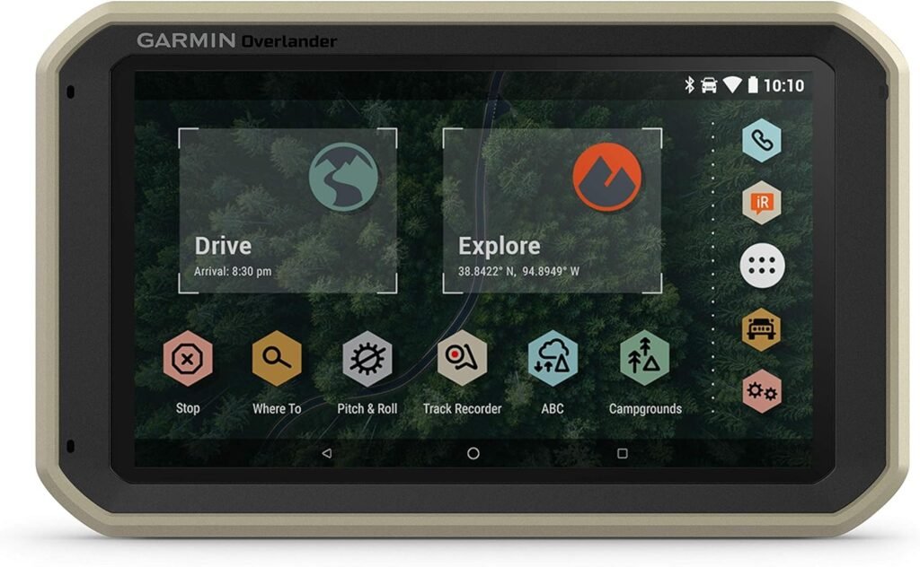 Garmin Overlander, Rugged Multipurpose Navigator for Off-Grid Guidance